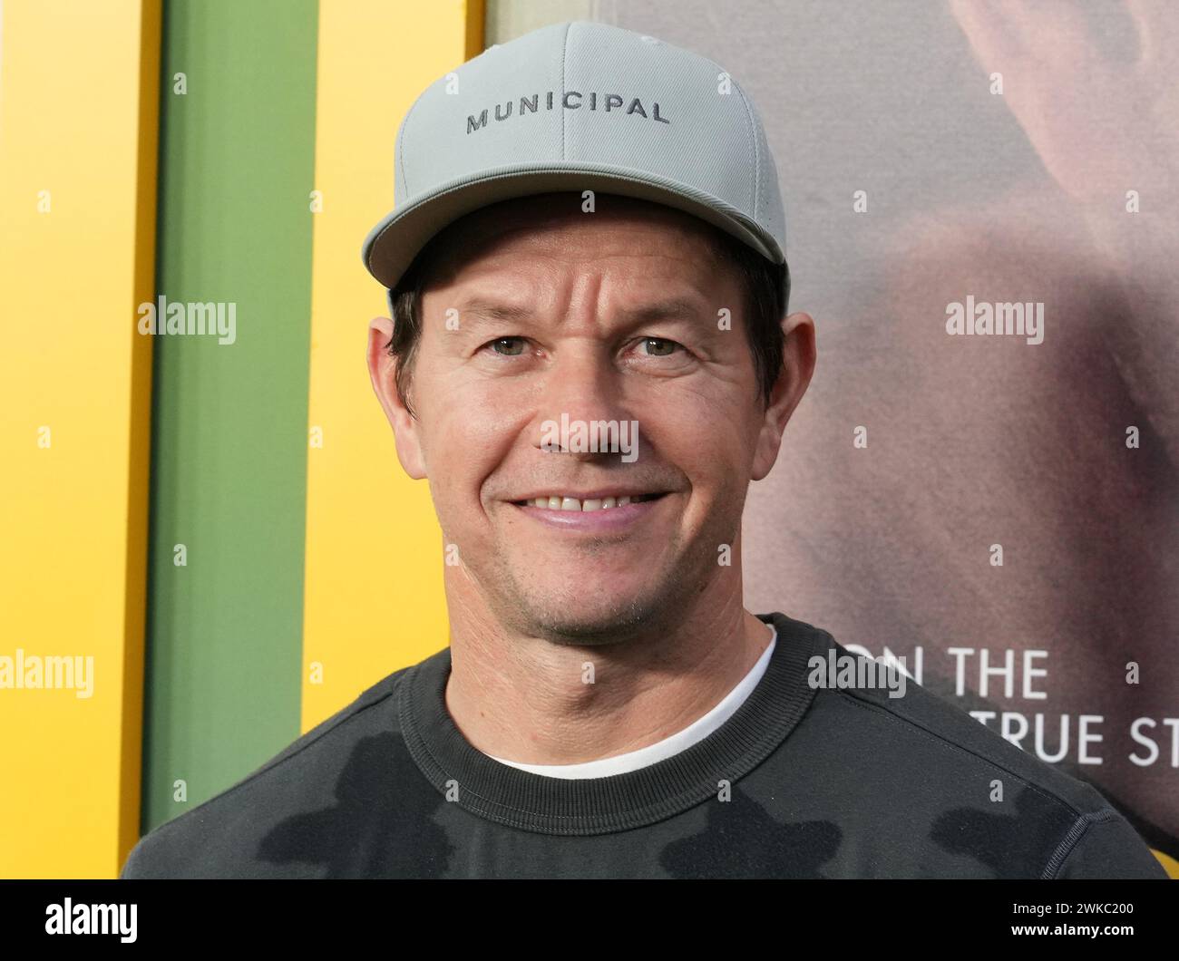 Los Angeles, USA. 19th Feb, 2024. Mark Wahlberg arrives at the