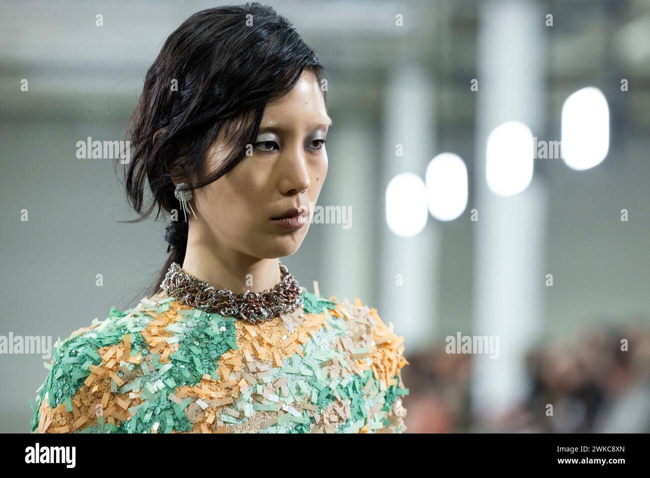 KNWLS Fall/Winter 2024 runway during London Fashion Week on February