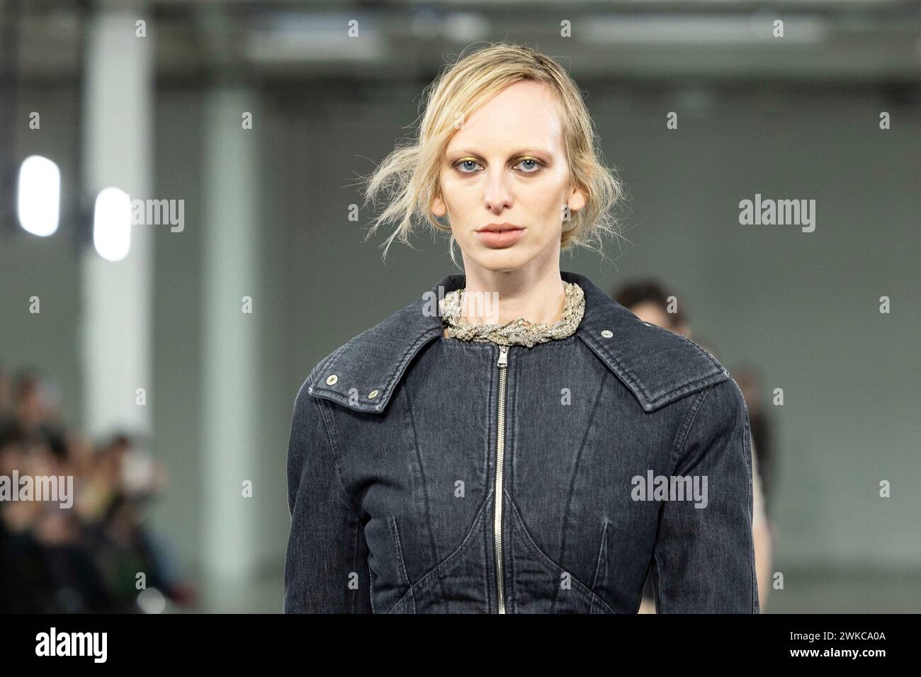 KNWLS Fall/Winter 2024 runway during London Fashion Week on February