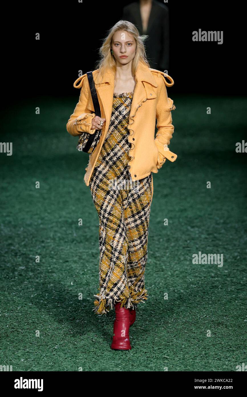 BURBERRY Fall/Winter 2024 runway during London Fashion Week on February ...