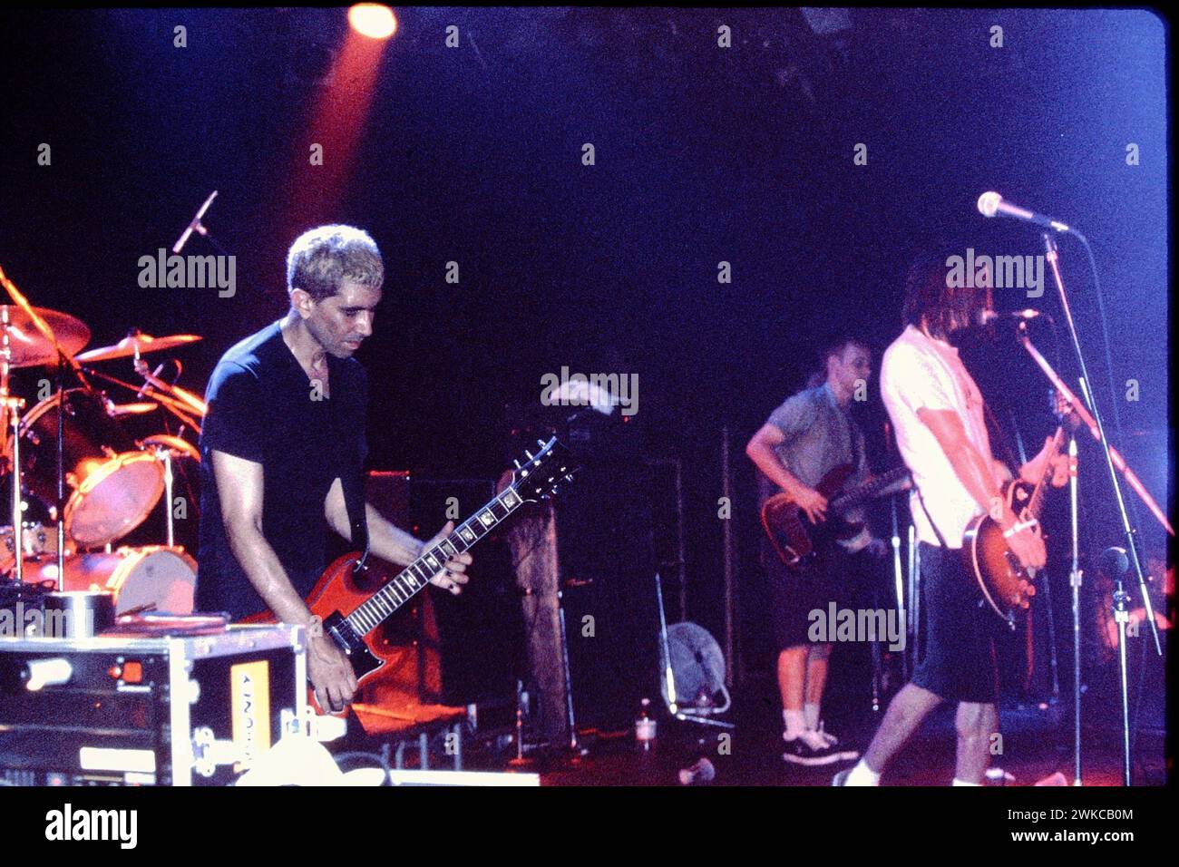 FOO FIGHTERS performing one of their first ever shows live at the Roxy ...