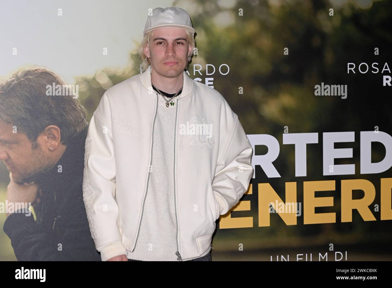 Rome, Italy. 19th Feb, 2024. Guido Luigi Senia (Il Tre) attends the premiere of the movie 'Martedì e Venerdi' at cinema Barberini. (Photo by Mario Cartelli/SOPA Images/Sipa USA) Credit: Sipa USA/Alamy Live News Stock Photo