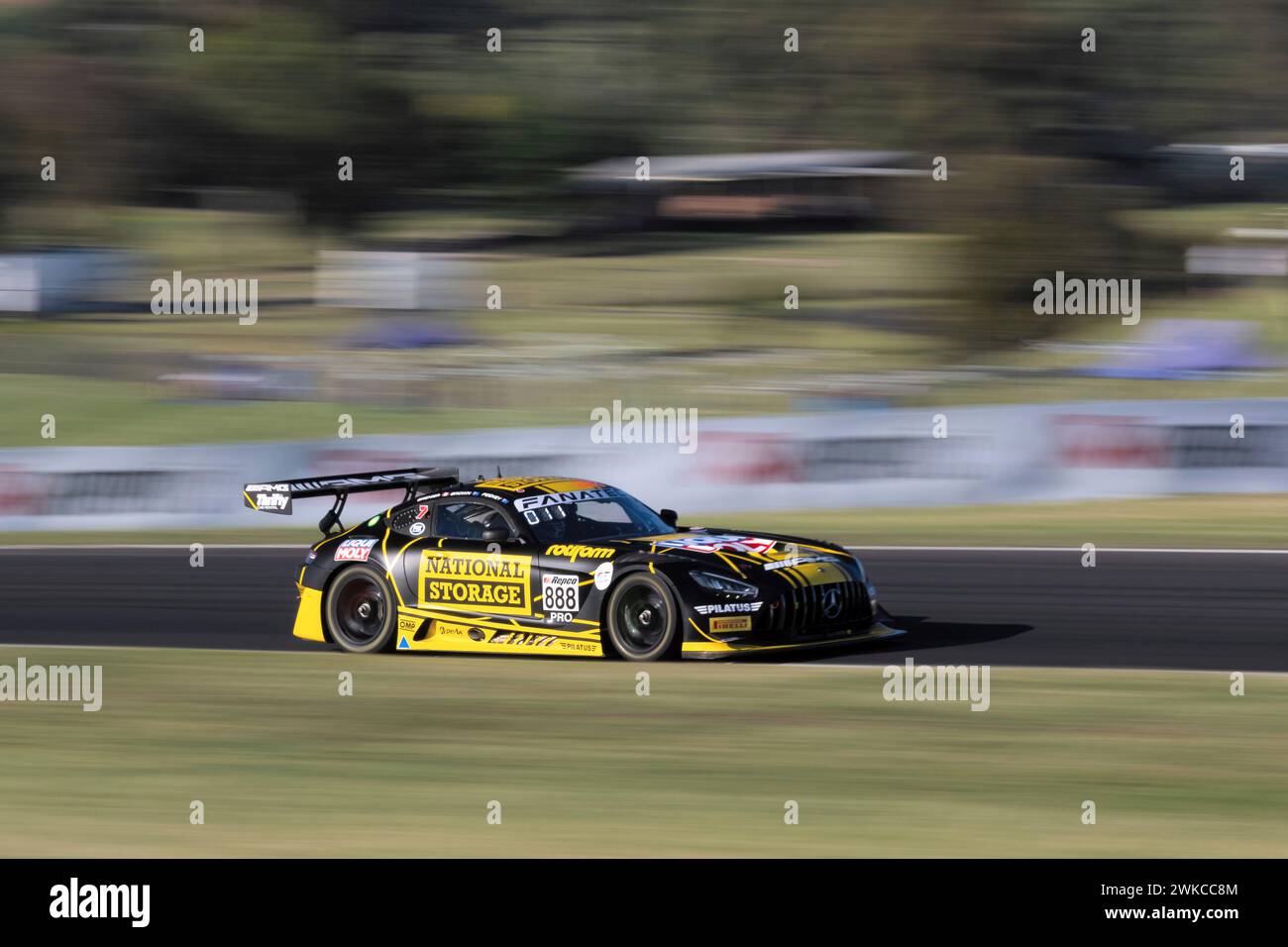 BATHURST, AUSTRALIA - FEBRUARY 17: Car 888 National Storage Racing ...
