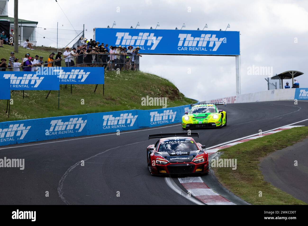 BATHURST, AUSTRALIA - FEBRUARY 17: Car 09 Hallmarc Audi R8 LMS A-Pro Am ...