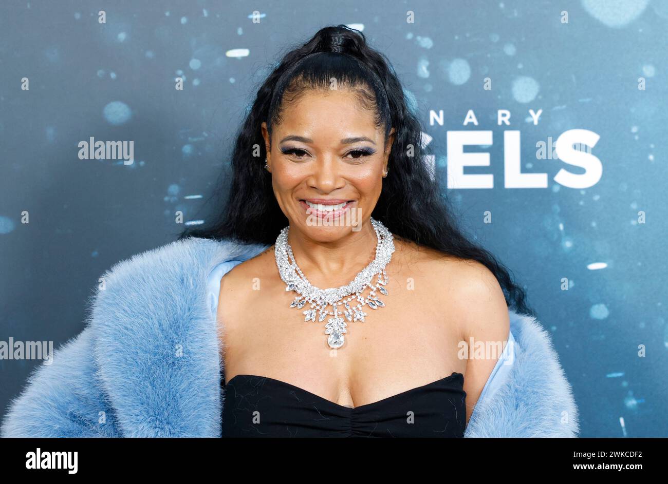 New York, United States. 19th Feb, 2024. Tamala Jones arrives on the red carpet at Liongate's 'Ordinary Angels' New York Premiere at SVA Theater on Monday February 19, 2024 in New York City. Photo by John Angelillo/UPI Credit: UPI/Alamy Live News Stock Photo