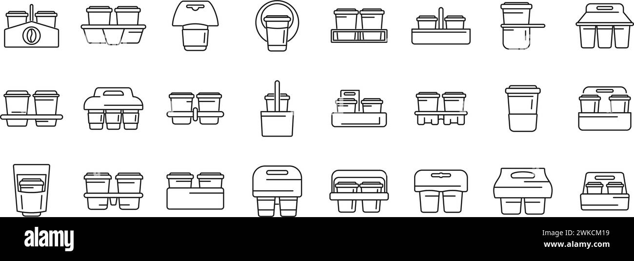 Plastic caddy Stock Vector Images - Alamy