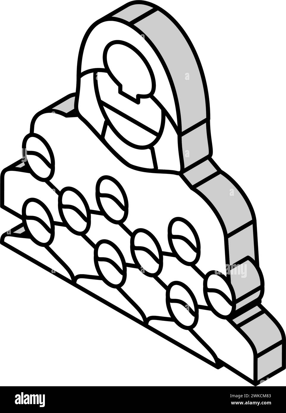 sect religious isometric icon vector illustration Stock Vector Image ...