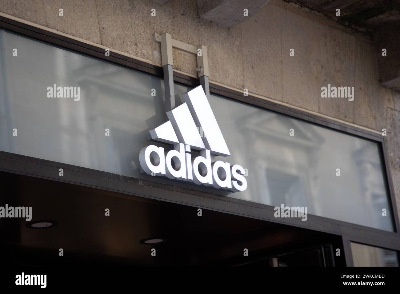 Adidas signage hi res stock photography and images Page 2 Alamy