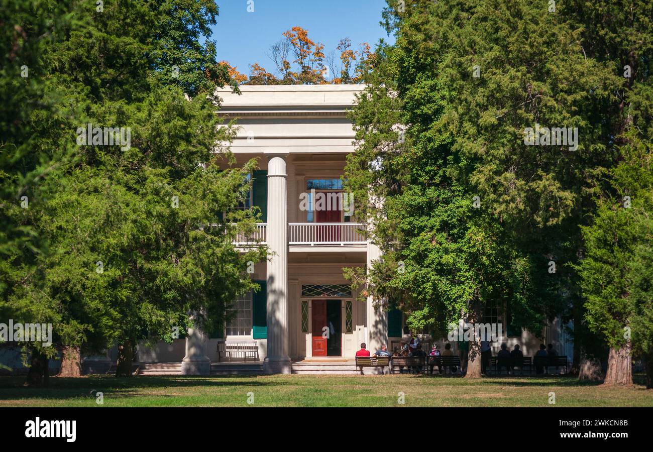 Andrew Jackson's Hermitage, historical museum, Tennessee, USA Stock