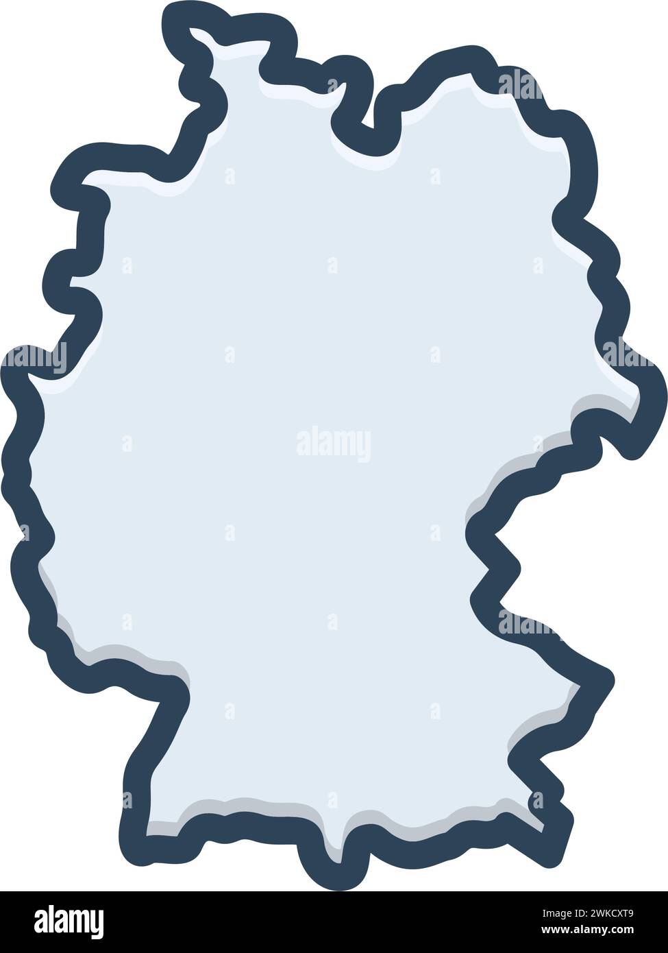 Icon for german,map Stock Vector Image & Art - Alamy