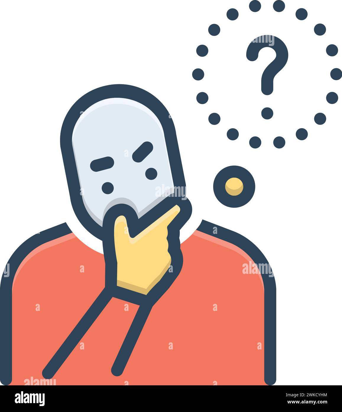 Surprise consider Stock Vector Images - Alamy