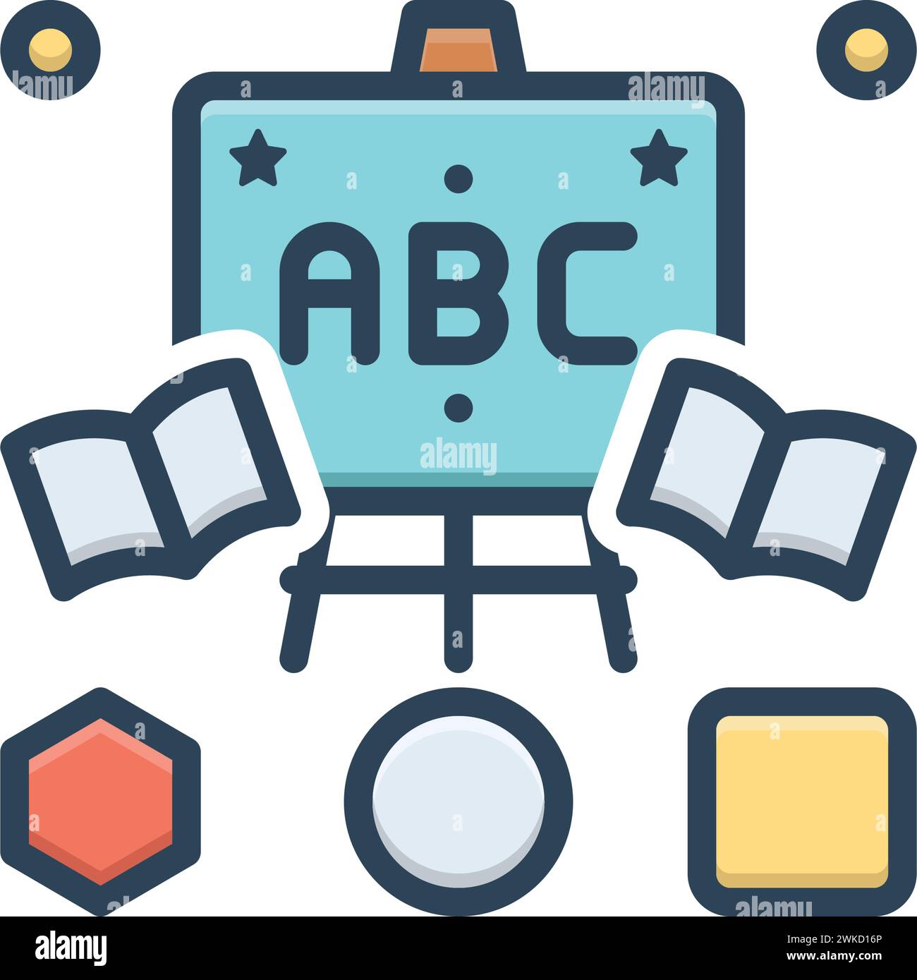 Icon for primary,elementary Stock Vector Image & Art - Alamy
