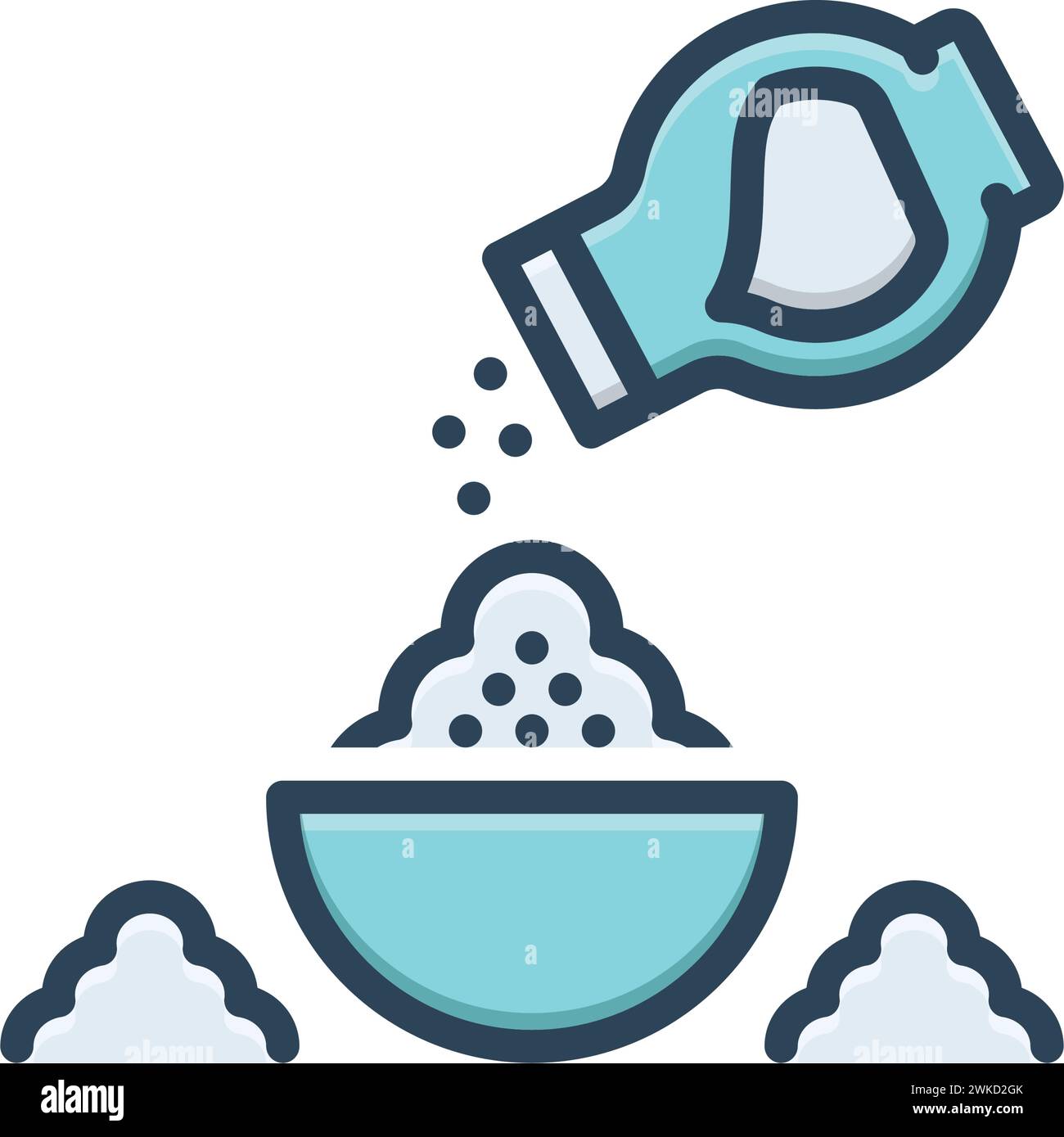Salt cellars Stock Vector Images - Alamy