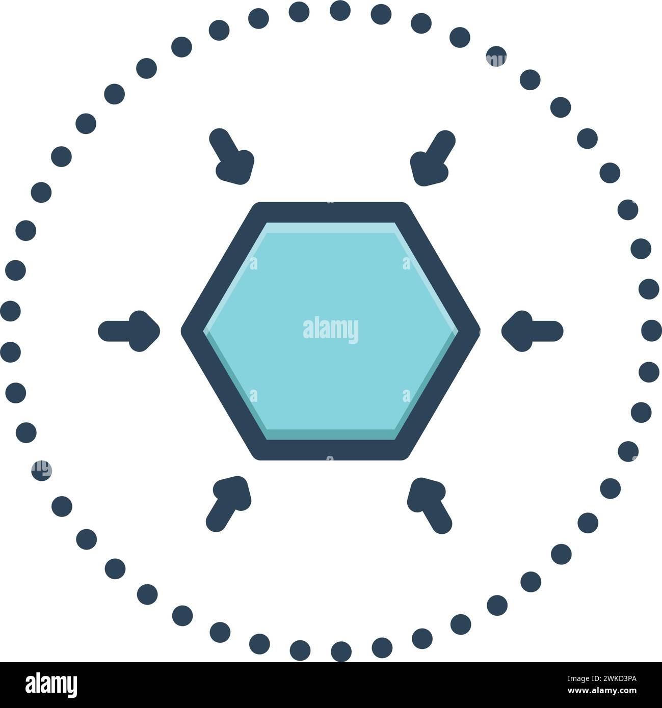 Icon for compact,maximize Stock Vector
