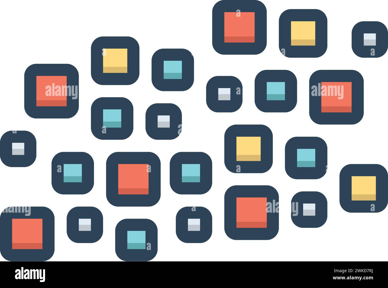 Icon for array,arrangement Stock Vector Image & Art - Alamy