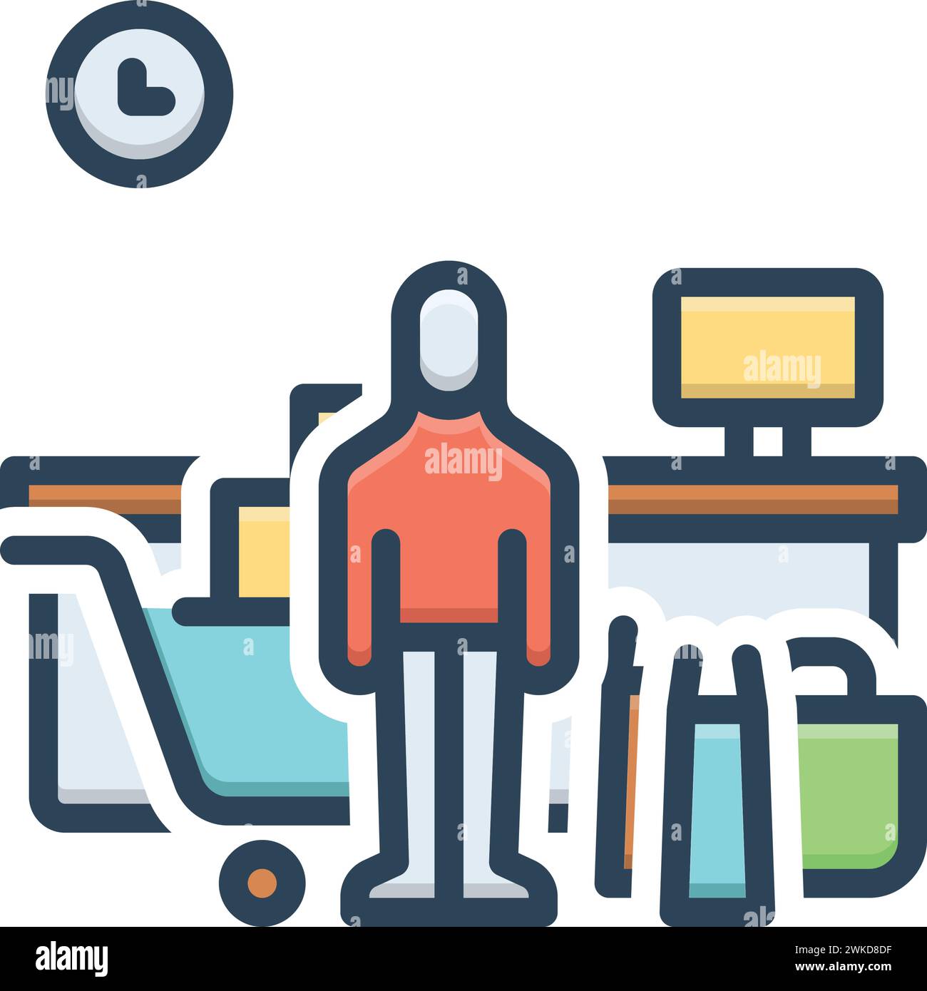 Icon for customer,client Stock Vector Image & Art - Alamy