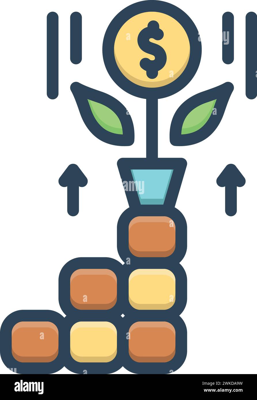 Icon for grow,increase Stock Vector Image & Art - Alamy