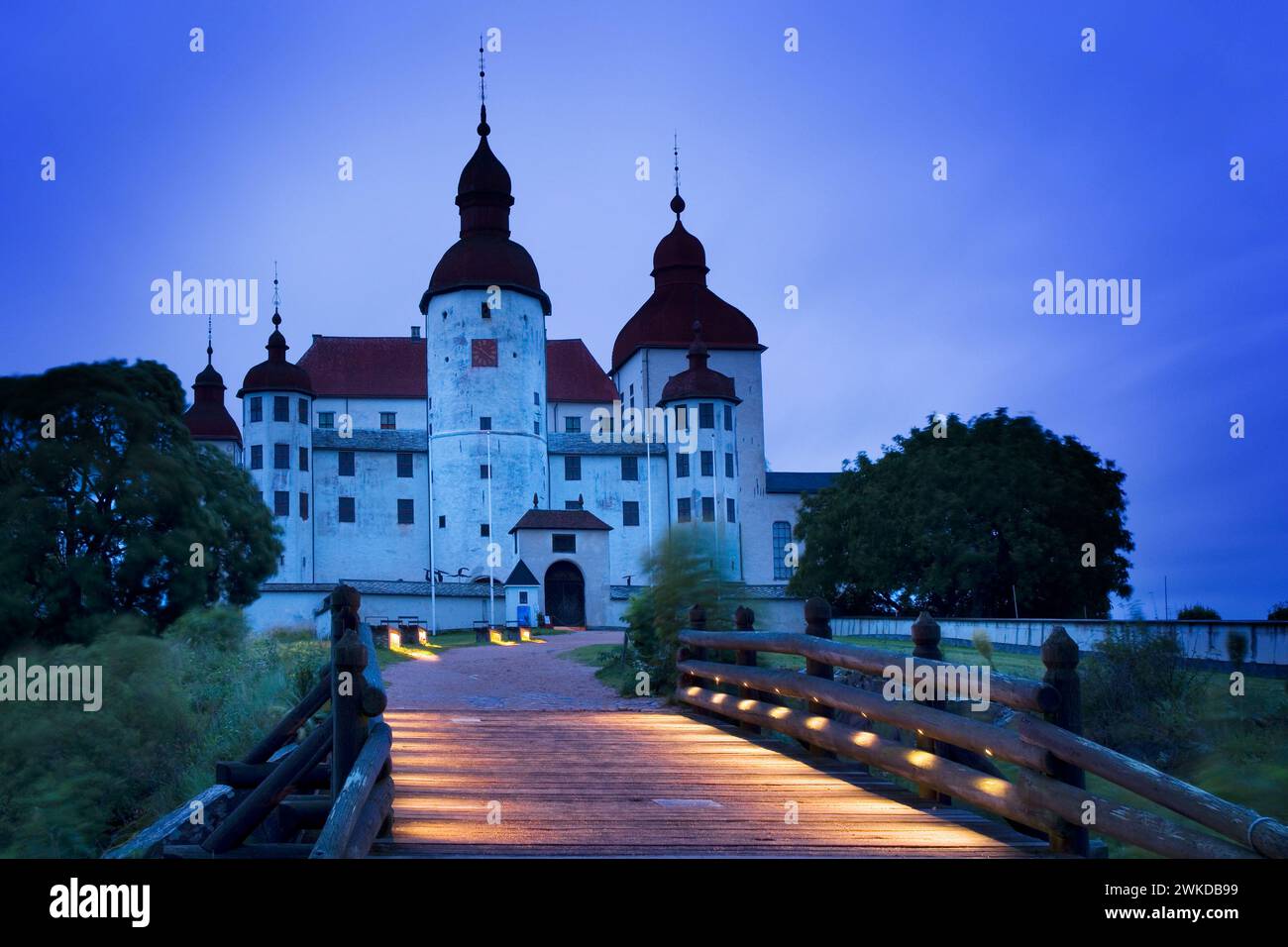 Läckö Castle on Kållandsö island on Lake Vänern, Sweden Stock Photo - Alamy