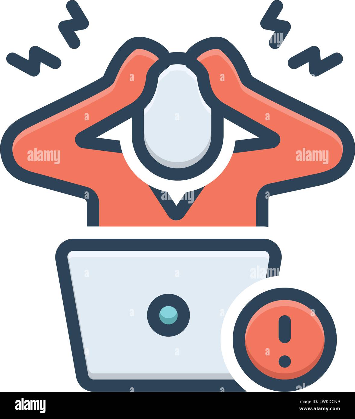 Icon for mistake,erroneousness Stock Vector Image & Art - Alamy