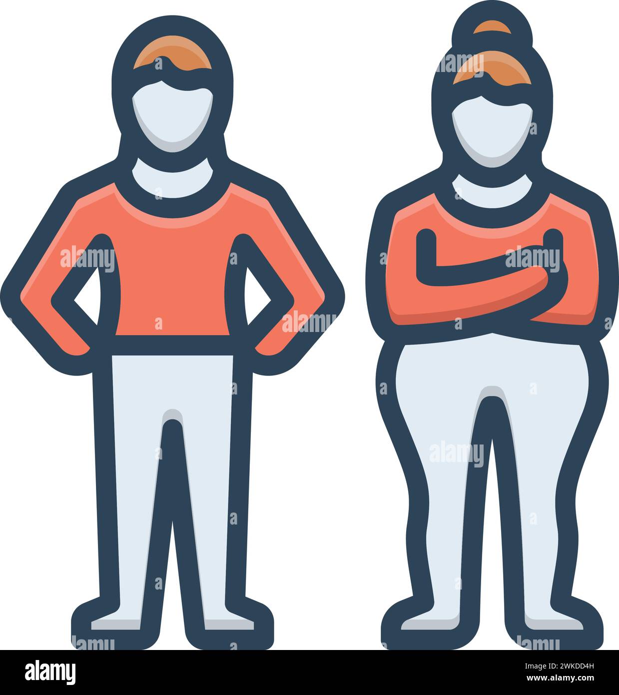 Woman distaff Stock Vector Images - Alamy