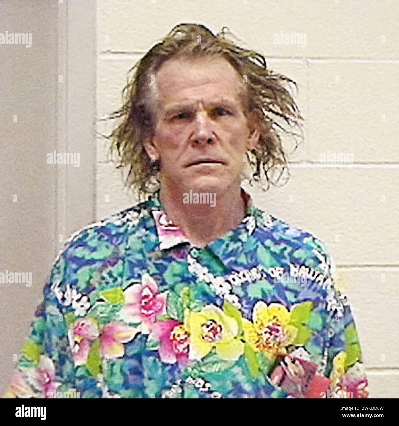 Nick Nolte mugshot 2002 Stock Photo