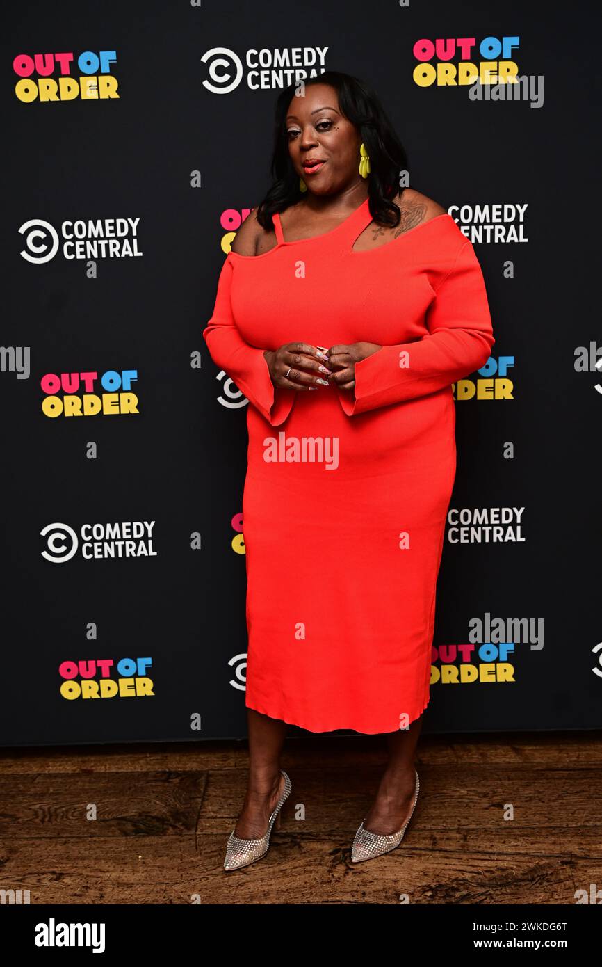 London, UK, 20 February 2024: Judi Love attends 'Out Of Order' TV ...