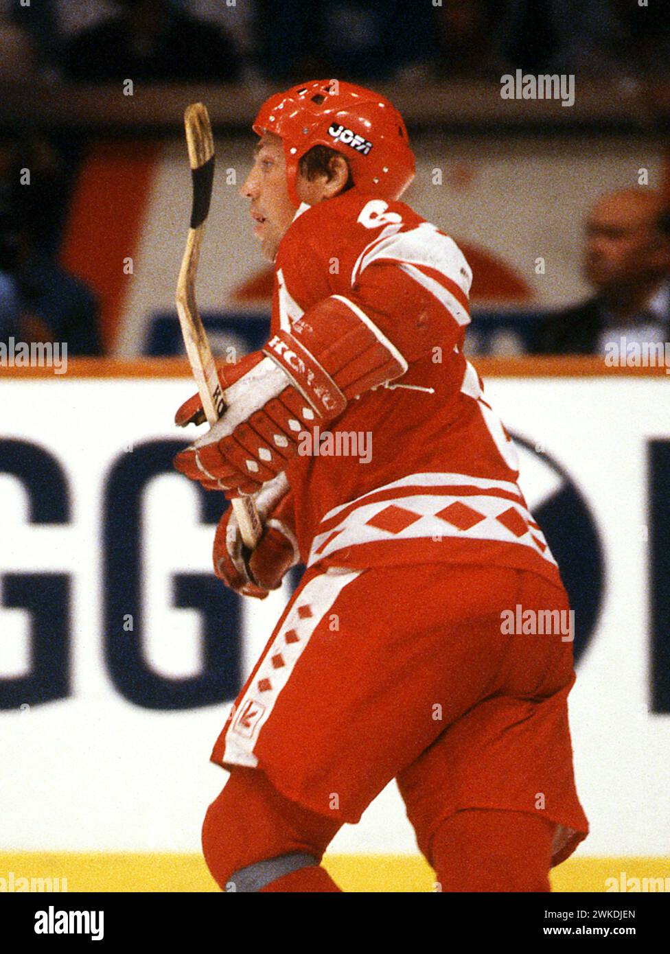 VALERI VASILIEV  DYNAMO MOSCOW and the Soviet national team in ice hockeydied from heart failure in 2012 Stock Photo