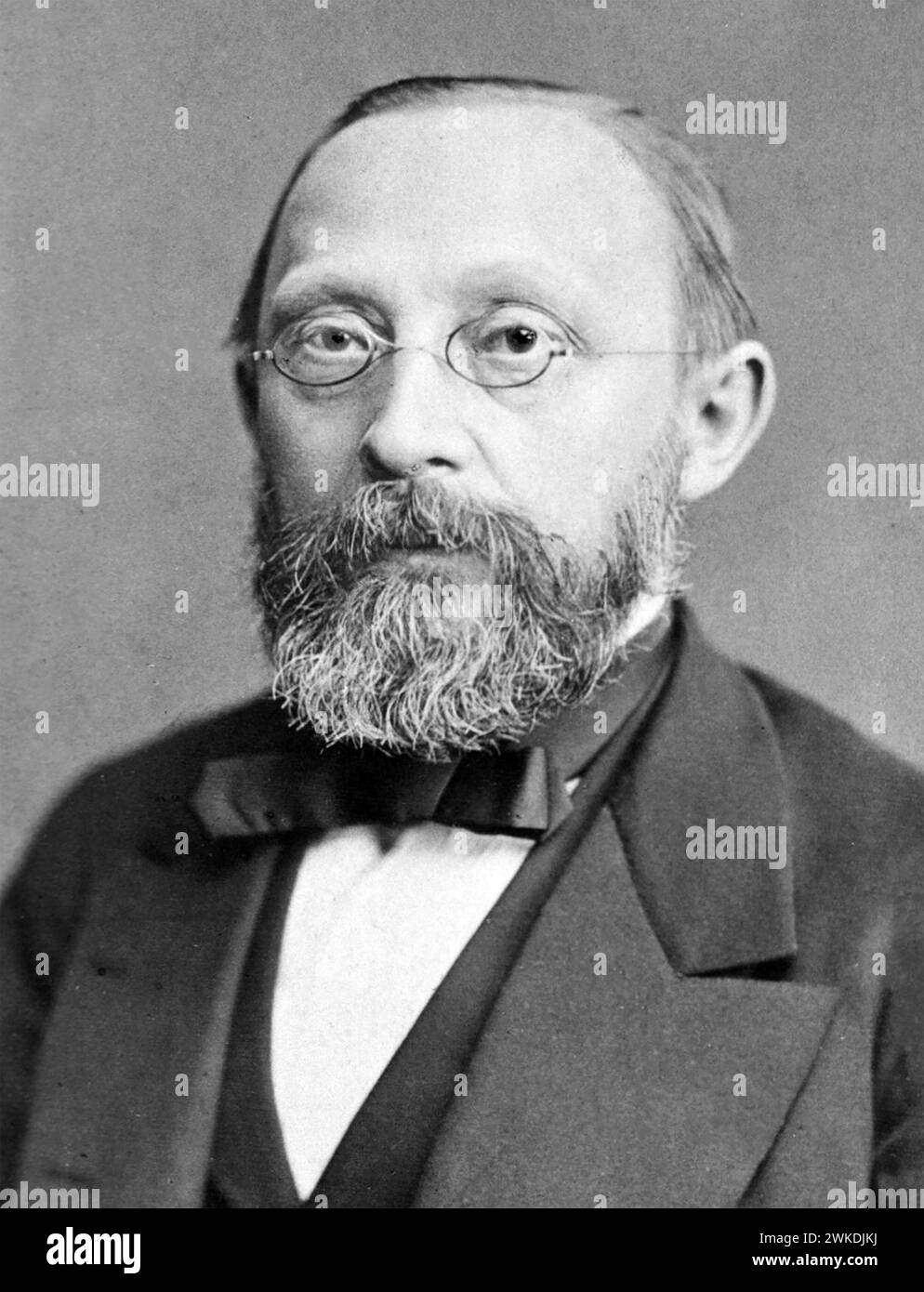 RUDOLF VIRCHOW (1821-1902) German physician and biologist Stock Photo