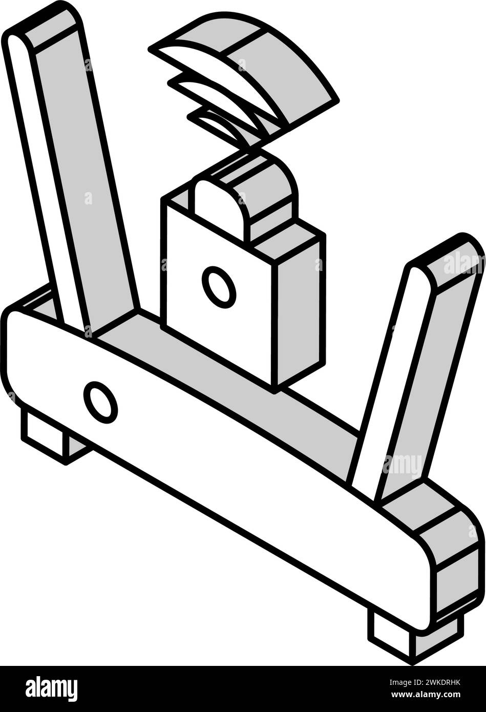 Router icon isometric vector Black and White Stock Photos & Images - Alamy