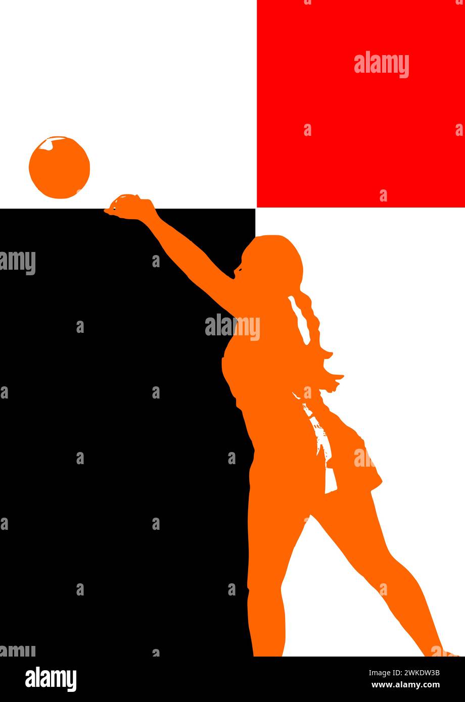 Capture the energy and elegance of netball with our dynamic royalty ...