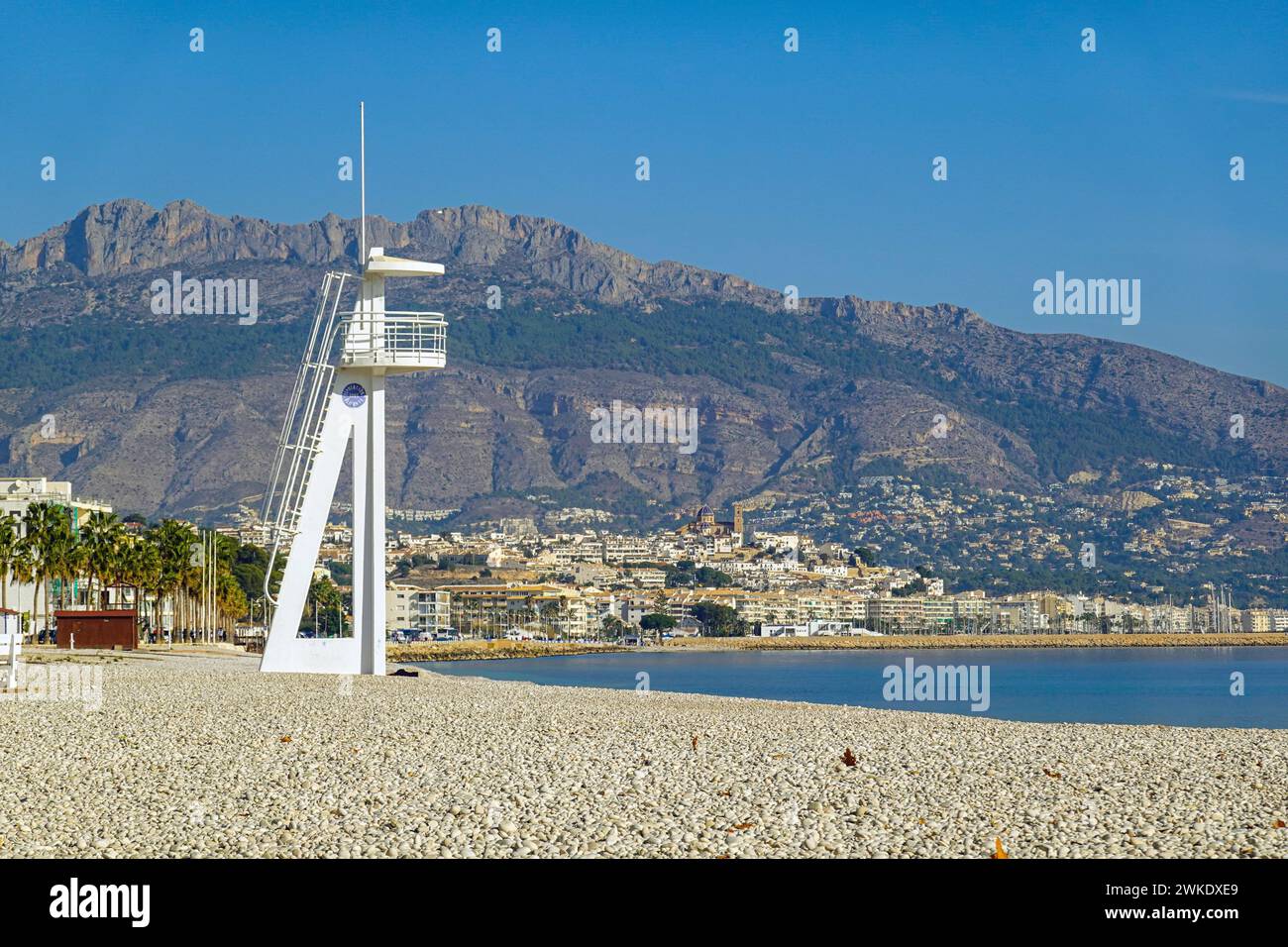 Albir, Alfas del Pi on the Costa Blanca, Spain, the most popular winter ...