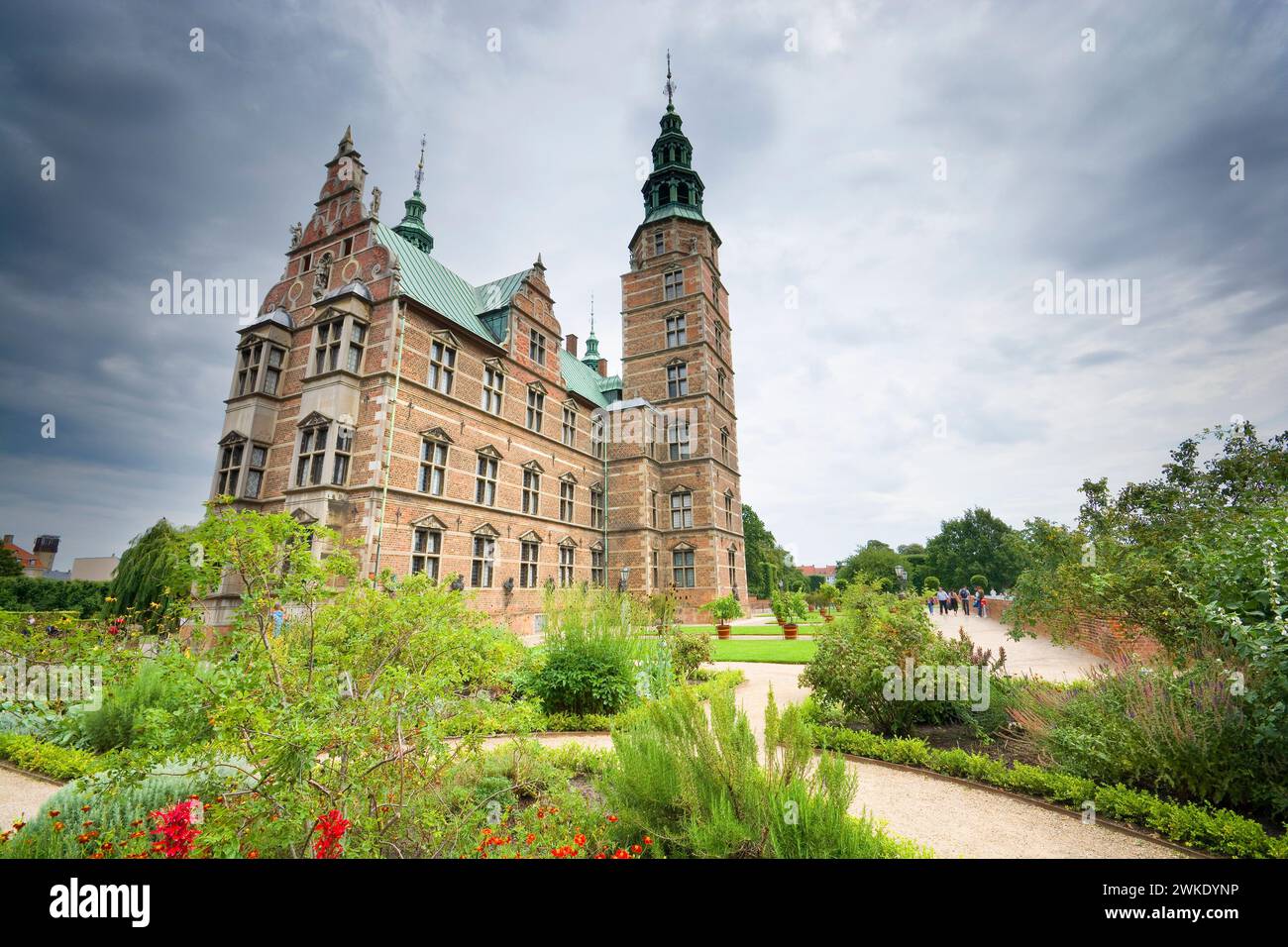 Rosenborg castle copenhagen cloud hi-res stock photography and images ...