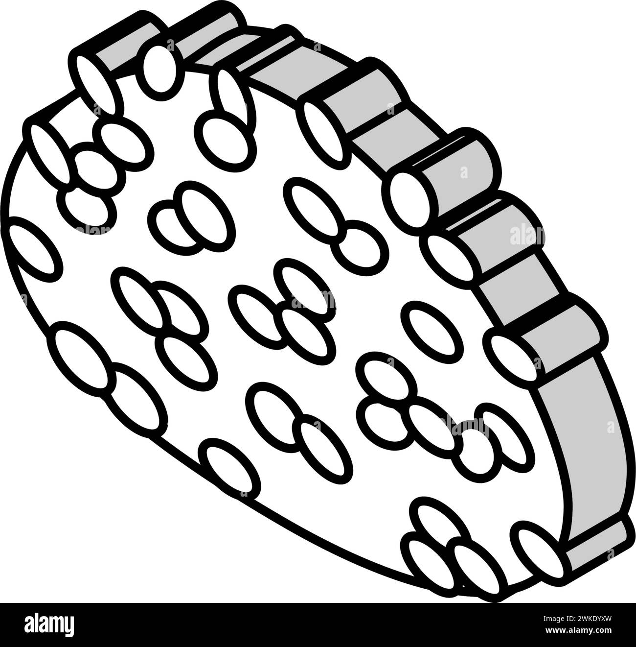 arborio rice isometric icon vector illustration Stock Vector Image ...