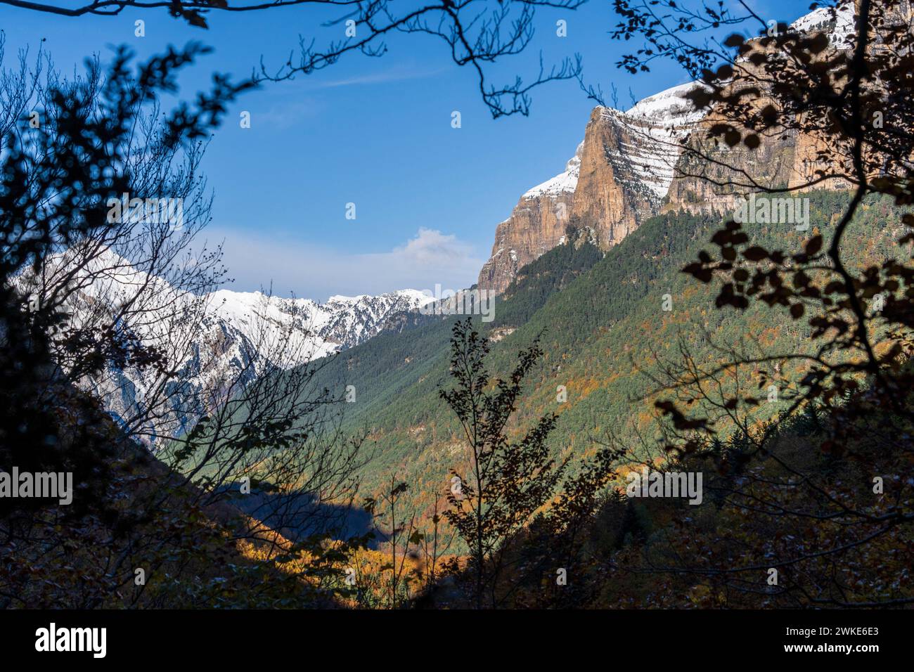 Ordesa i Monte Perdido National Park, Province of Huesca, Aragon. Stock Photo