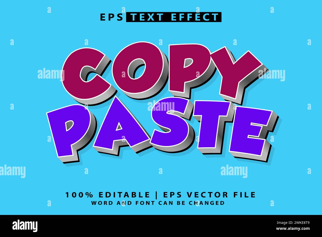 Illustrator text effects hi-res stock photography and images - Alamy