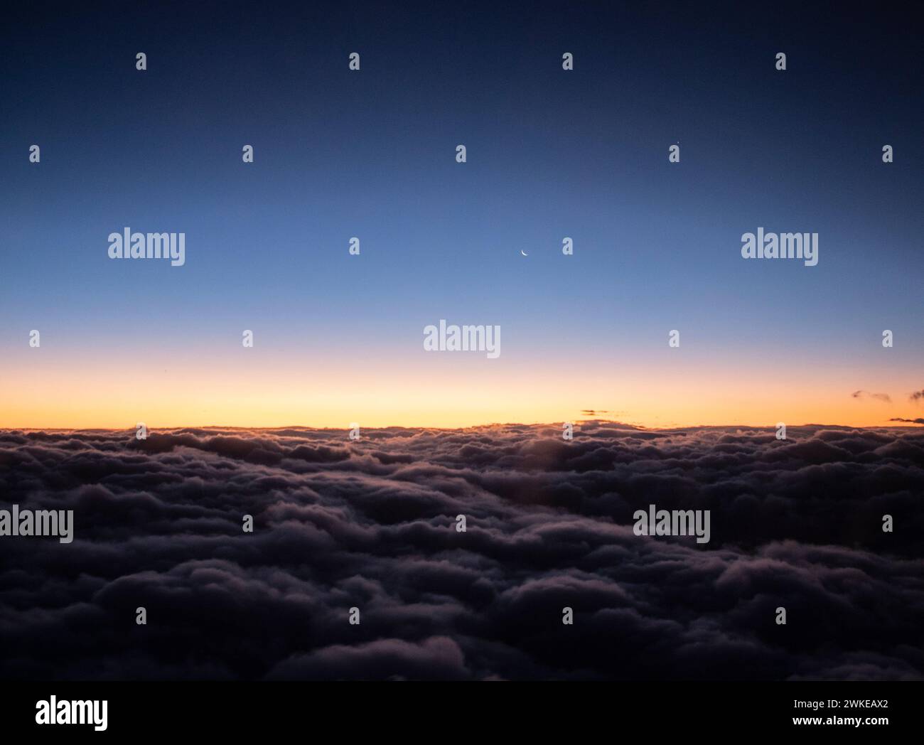 High clouds cover sun sky hi-res stock photography and images - Alamy