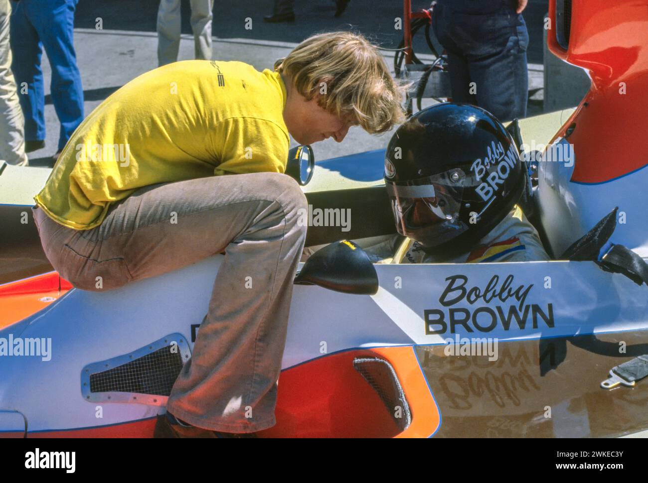 SCCA Can-Am at Watkins Glen International. Bobby Brown. Lola T290 HU3/Chevrolet, Stock Photo
