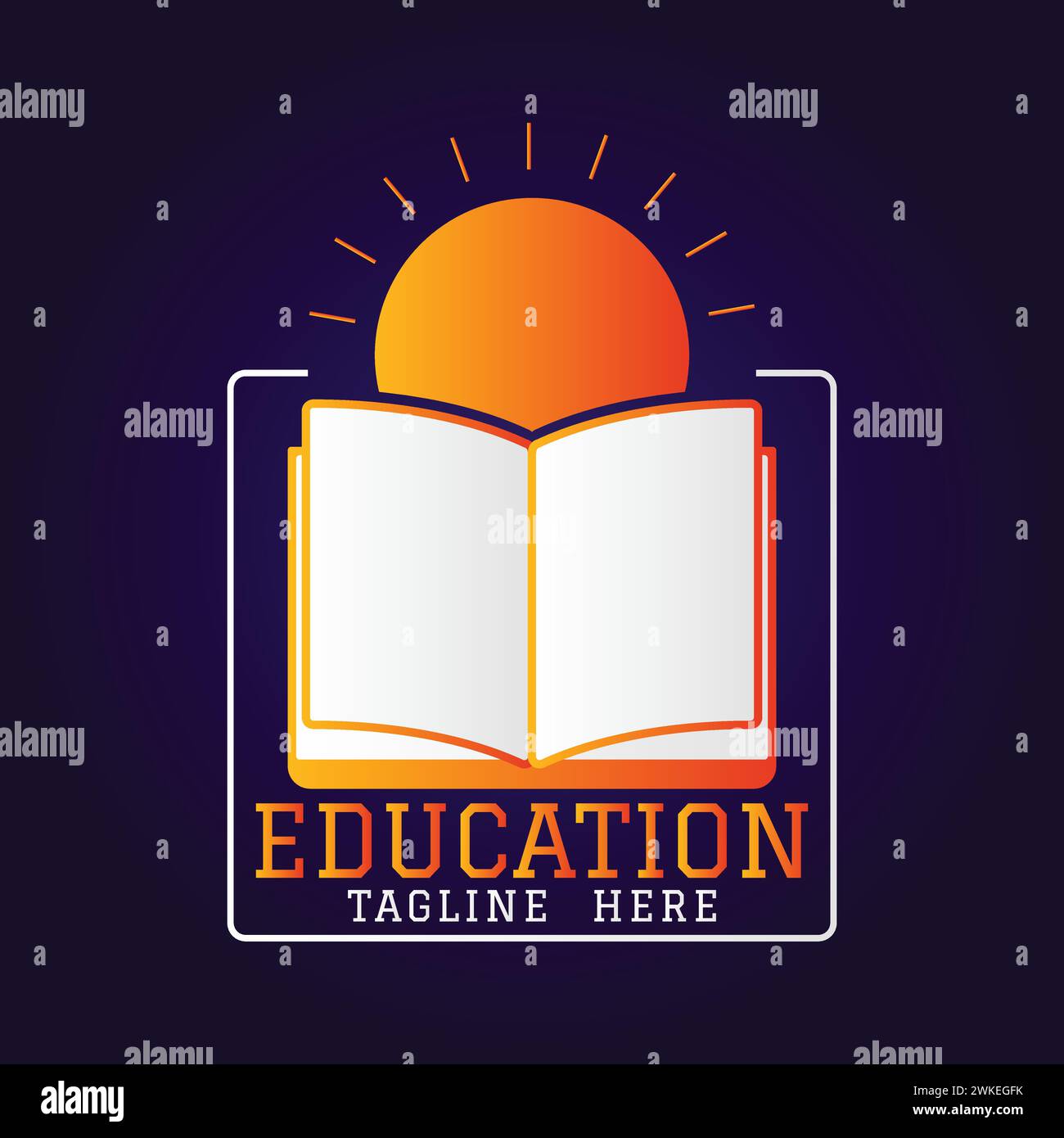 Education Logo Design And Vector Illustration. Stock Vector