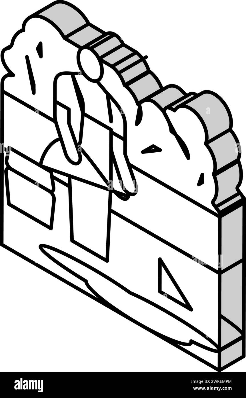 pressure washing isometric icon vector illustration Stock Vector Image & Art Alamy