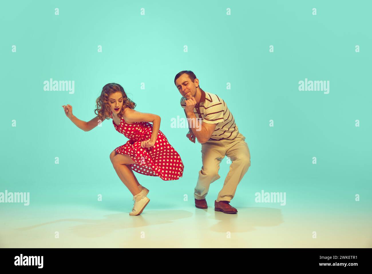 Dancers of boogie woogie hi-res stock photography and images - Alamy