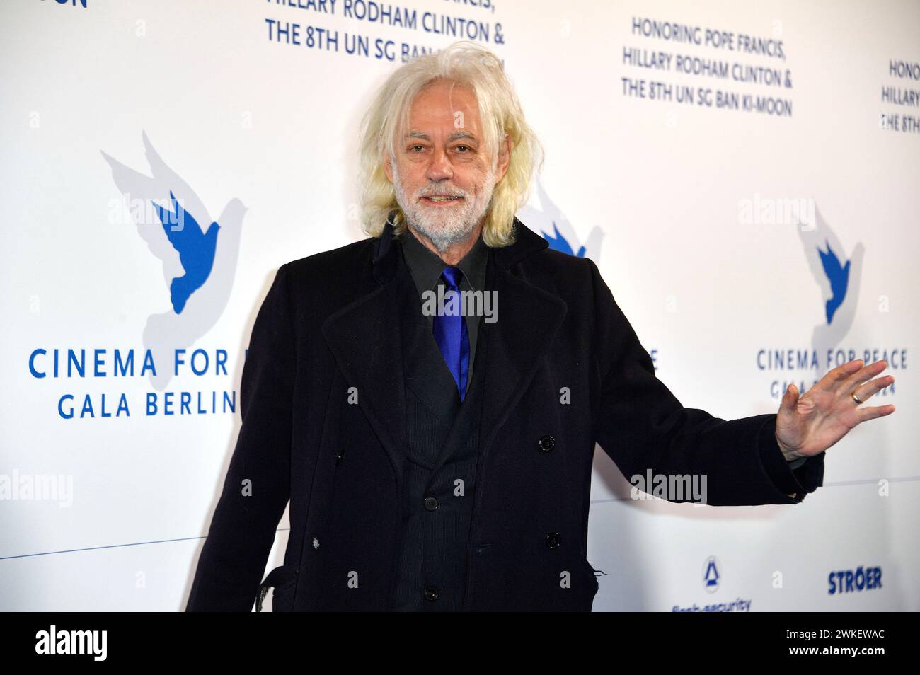 Bob Geldof bei der Cinema For Peace Gala 2024 im WECC - Westhafen Event