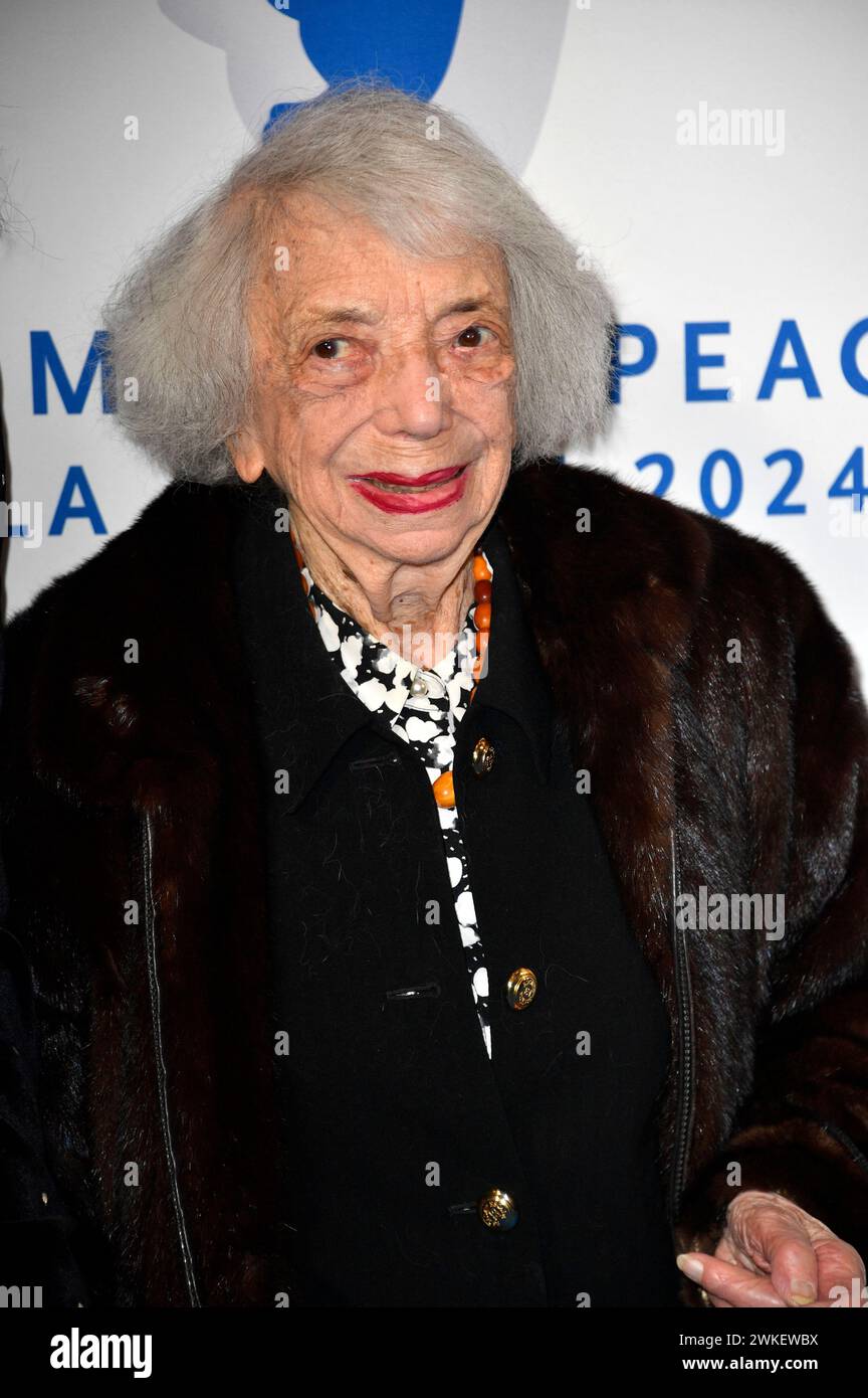 Margot Friedländer bei der Cinema For Peace Gala 2024 im WECC ...