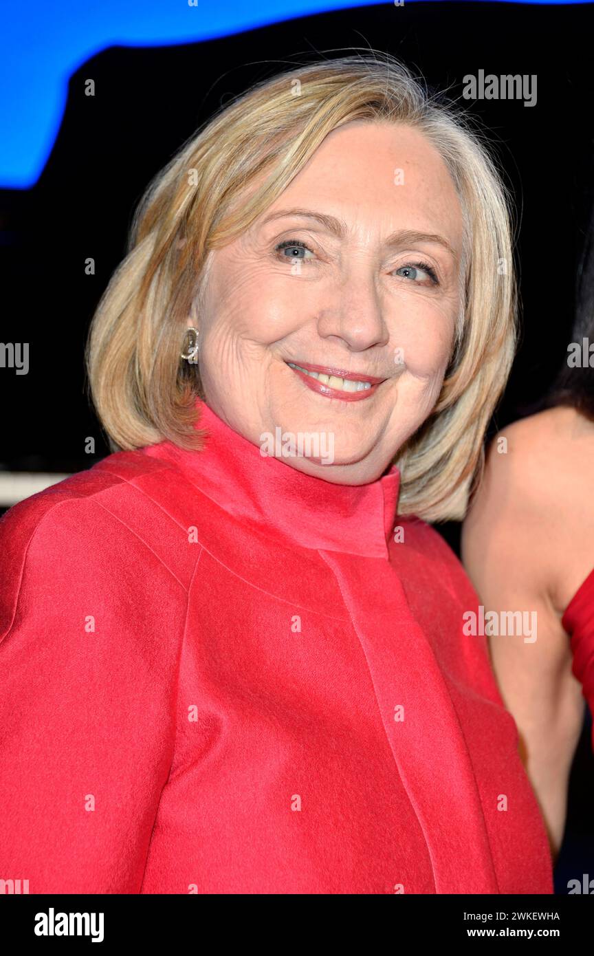 Hillary Clinton bei der Cinema For Peace Gala 2024 im WECC Westhafen Hillary Clinton bei der Cinema For Peace Gala 2024 im WECC Westhafen