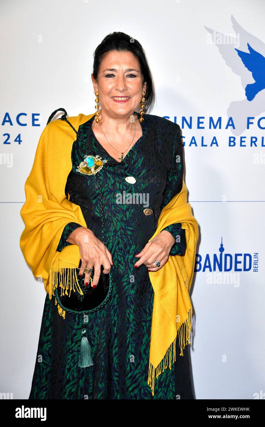 Salome Surabischwili bei der Cinema For Peace Gala 2024 im WECC Salome Surabischwili bei der Cinema For Peace Gala 2024 im WECC