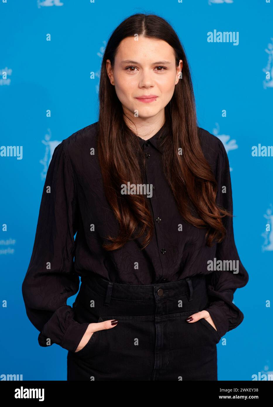 Lilith Grasmug attends the photocall of 'Langue Etrangere' during the