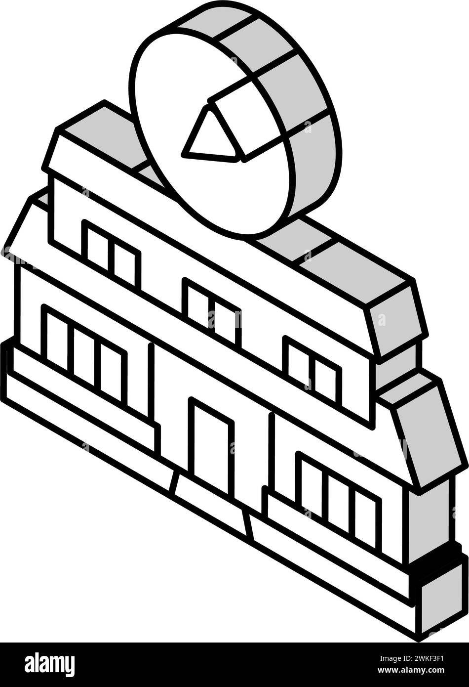 custom home interior design isometric icon vector illustration Stock ...