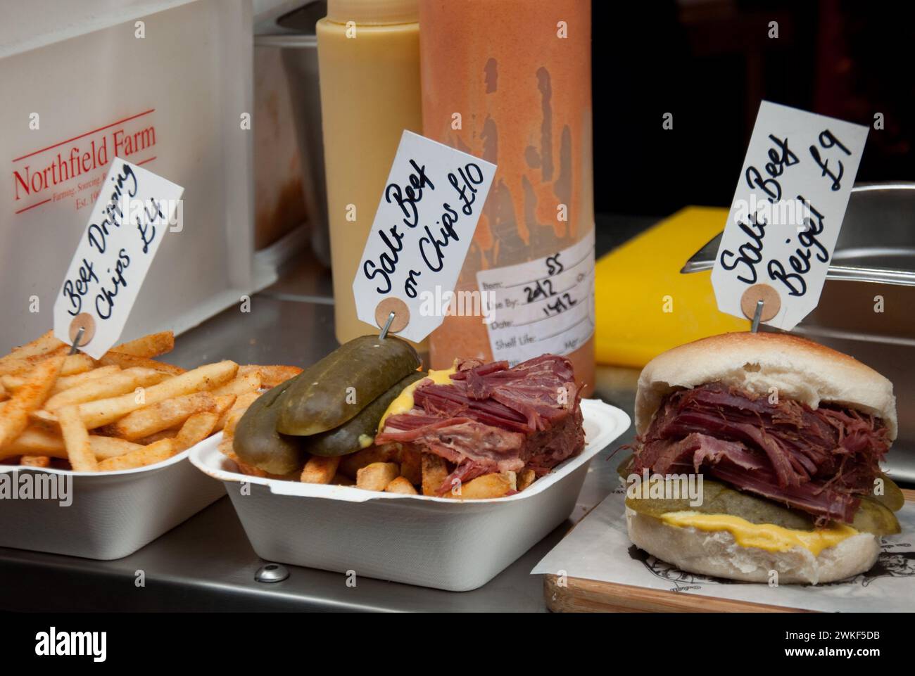 Salt beef hires stock photography and images Alamy