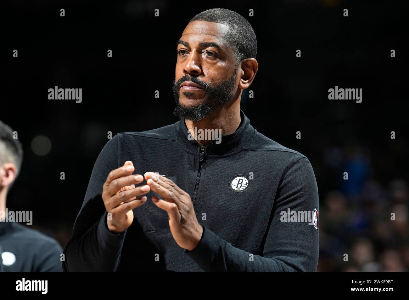 FILE Brooklyn Nets assistant coach Kevin Ollie is shown during the
