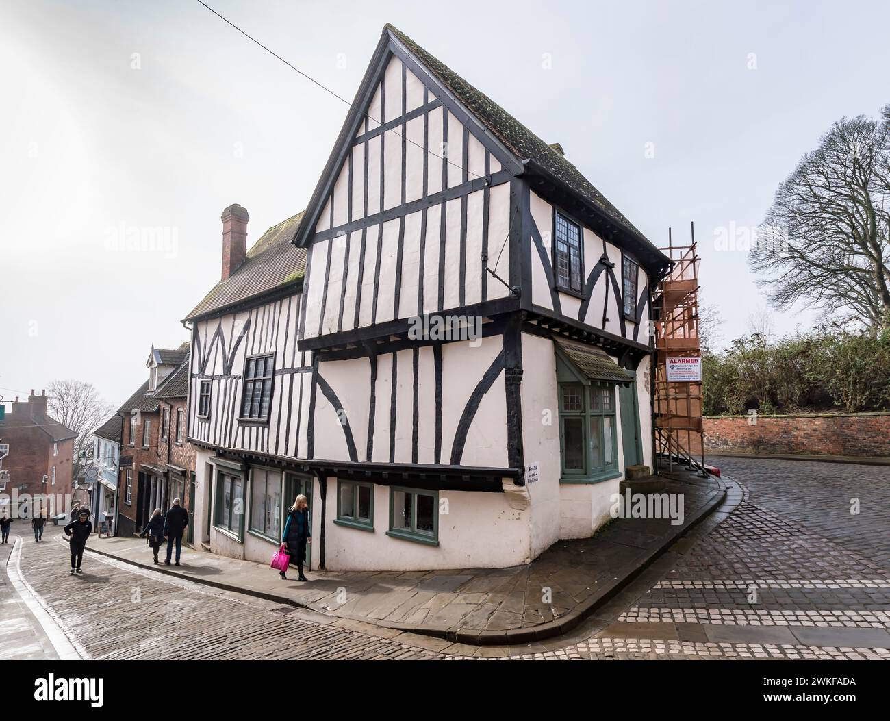 The Harlequin Inn, Steep Hill, Lincoln City, Lincolnshire, England, UK Stock Photo