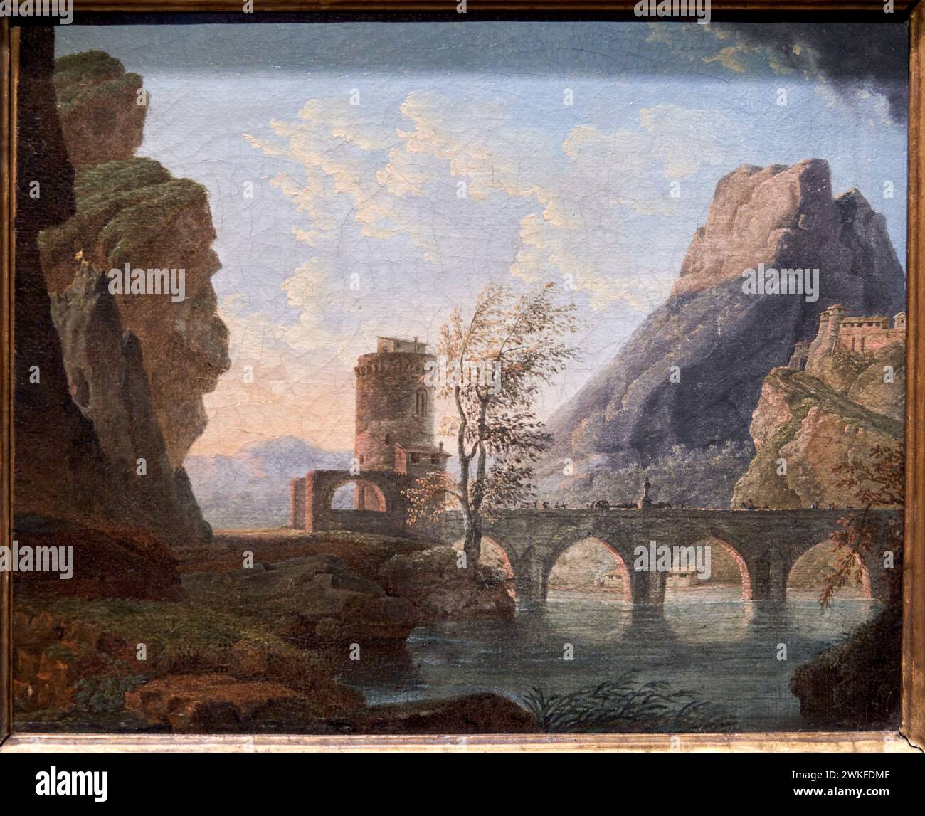“Study for The morning. The swimmers”, 1771, Joseph Vernet Stock Photo